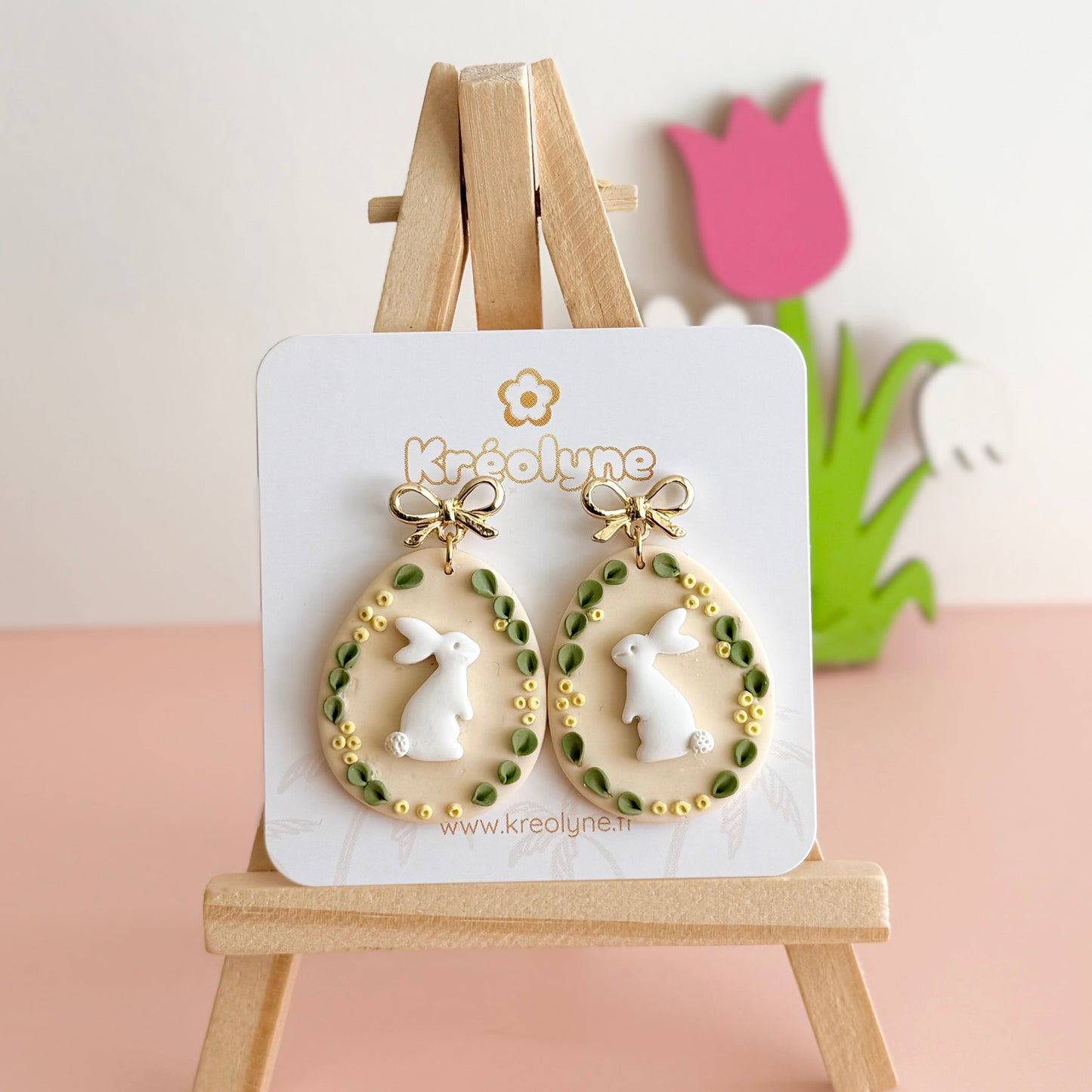Boucles d’oreilles | Oeufs de Pâques