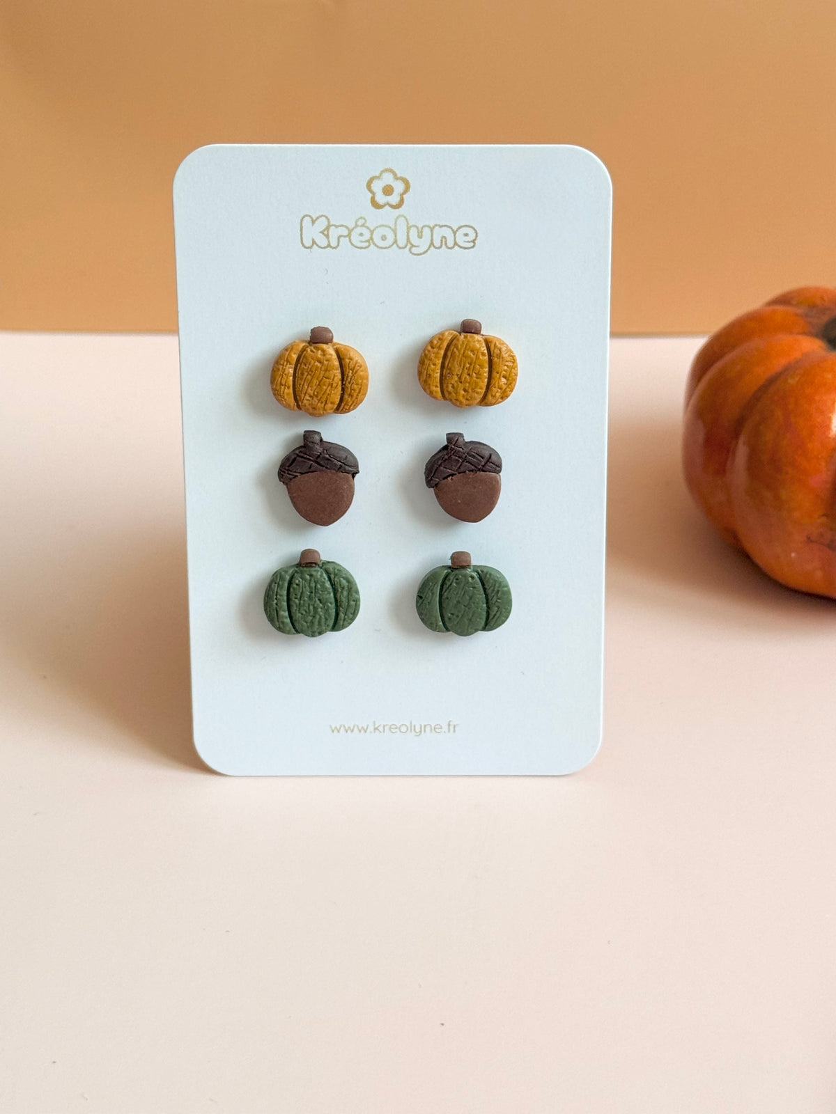 Clous d’oreilles | Trio d’automne