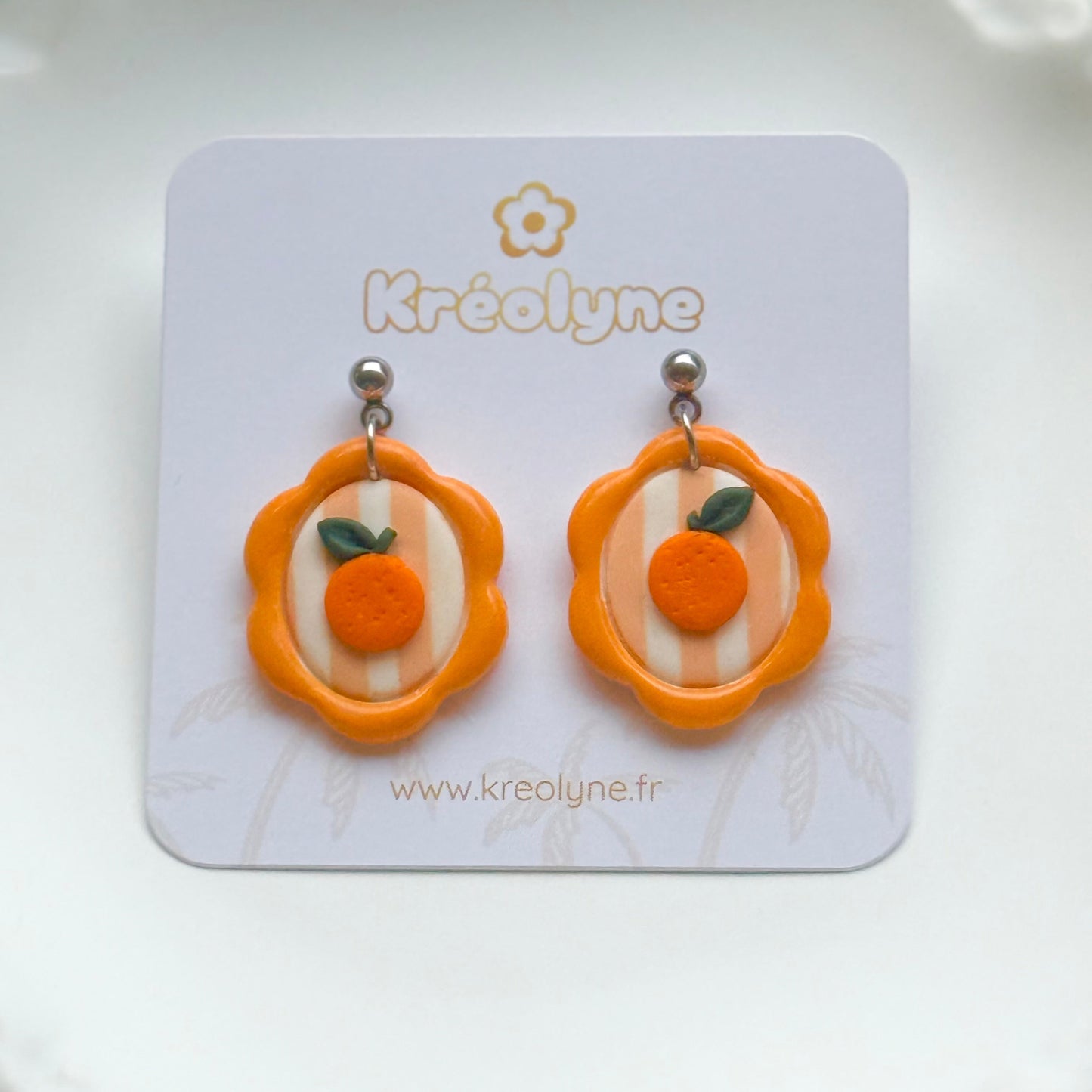 Boucles d’oreilles | Dolce orange