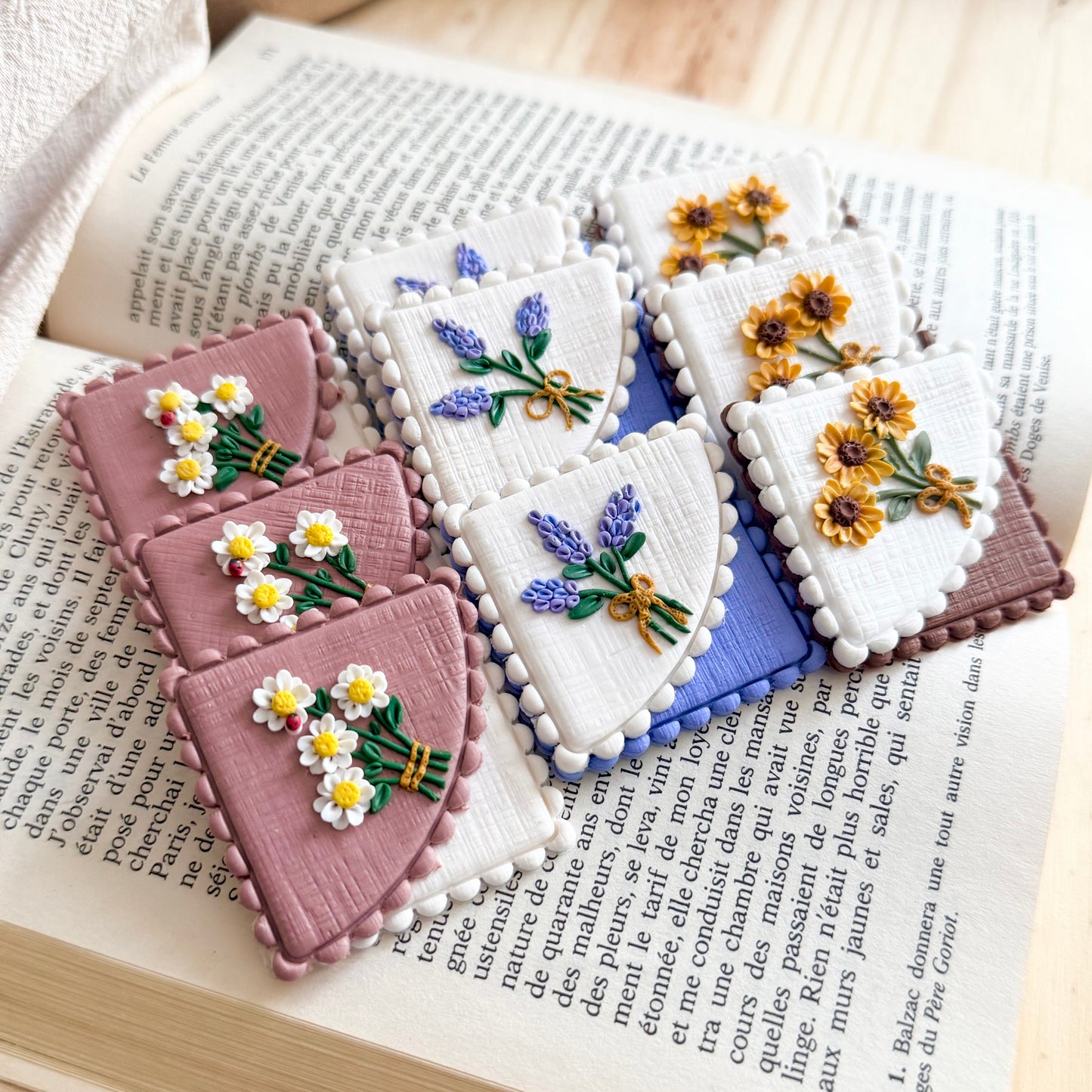 Marque-page | Fleurs