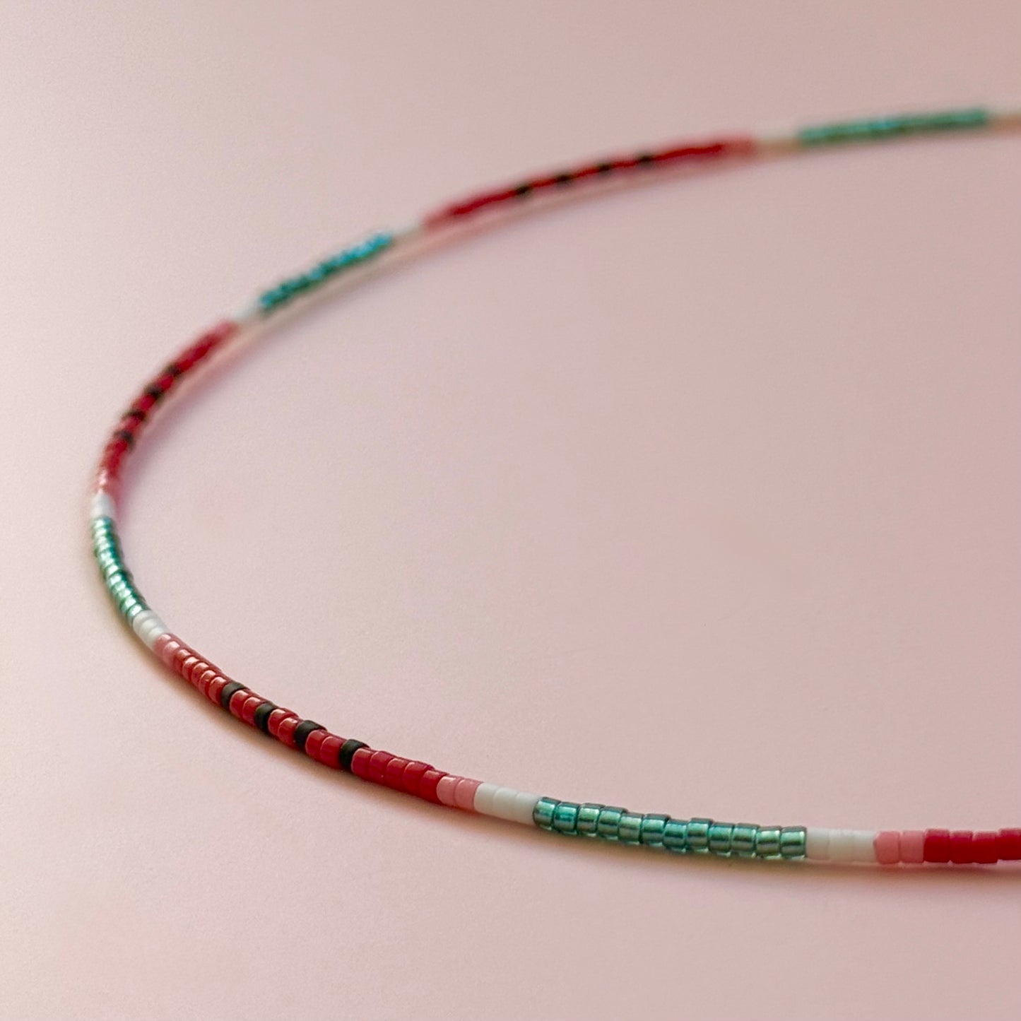 Collier Pastèque gourmande