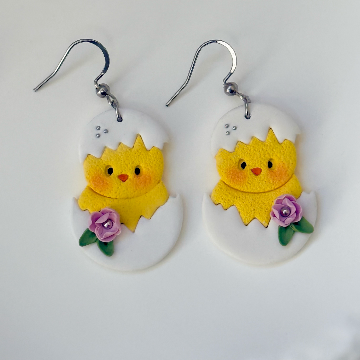 Boucles d’oreilles | Petit poussin