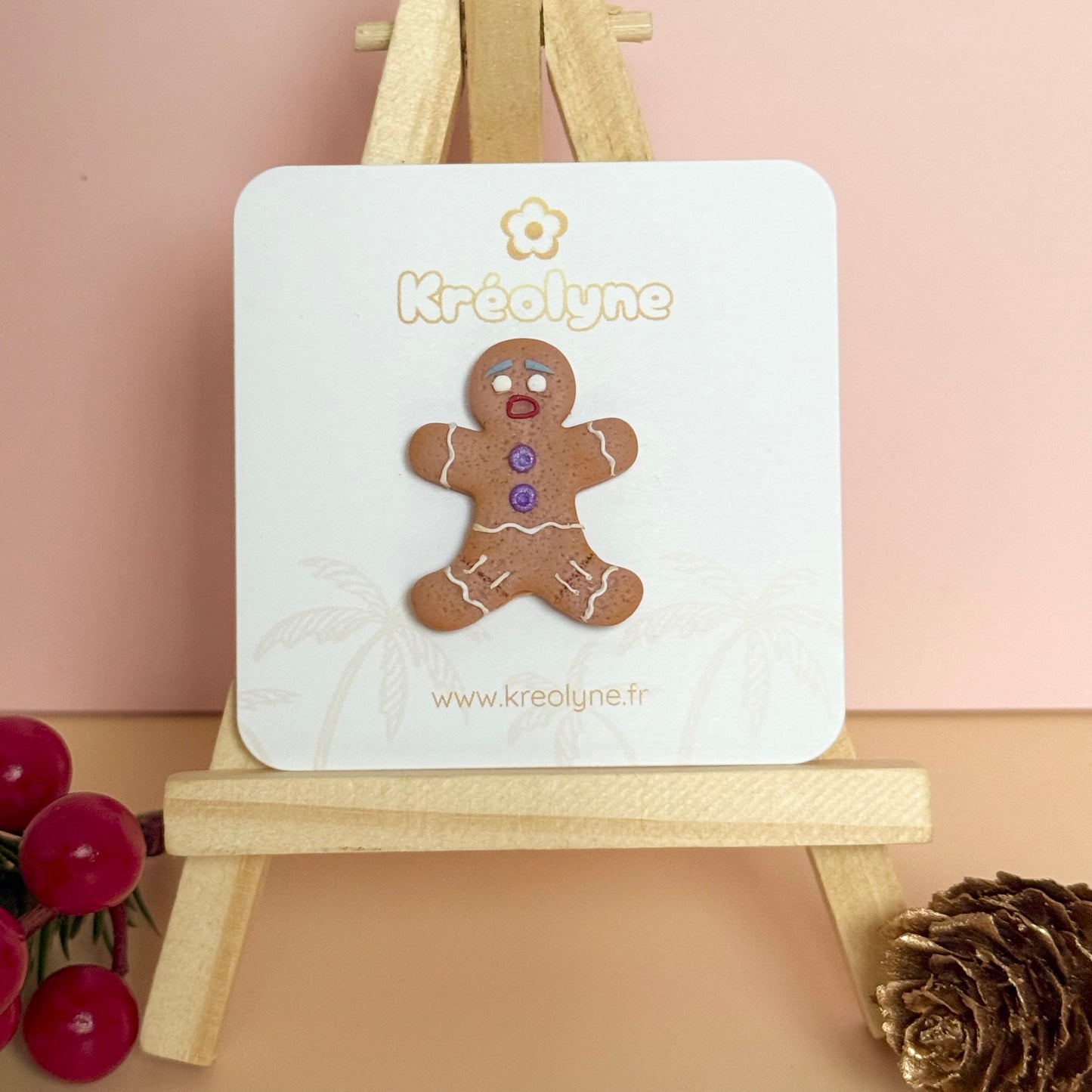 Gingy le bonhomme pain d'épices