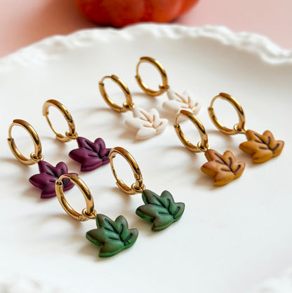 Boucles d’oreilles | Feuilles