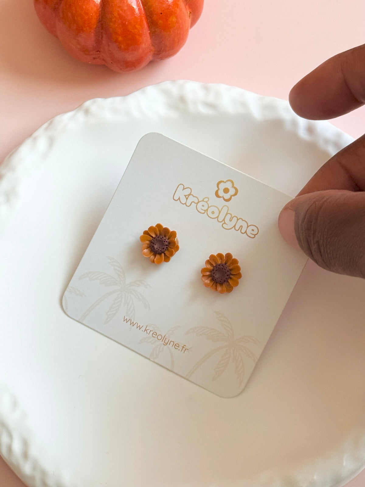 Clous d’oreilles | Tournesol