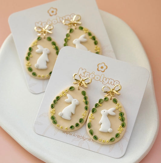 Boucles d’oreilles | Oeufs de Pâques