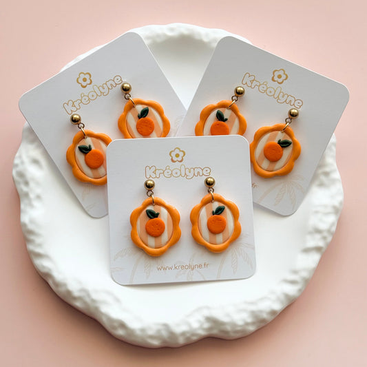 Boucles d’oreilles | Dolce orange