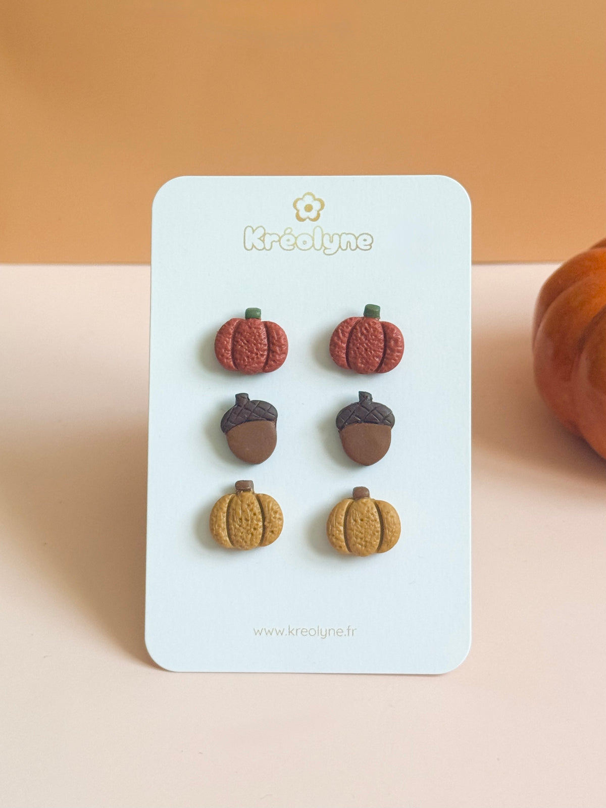 Clous d’oreilles | Trio d’automne