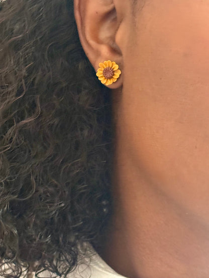 Clous d’oreilles | Tournesol