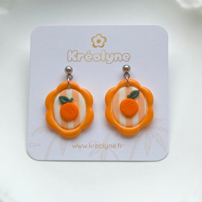 Boucles d’oreilles | Dolce orange