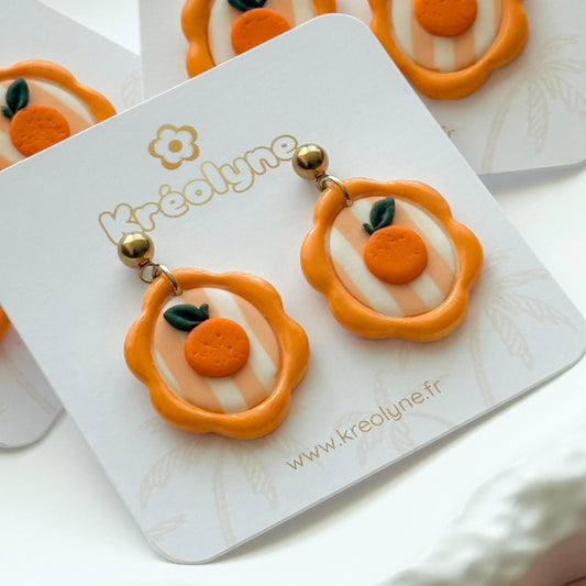 Boucles d’oreilles | Dolce orange