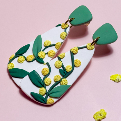 Boucles d’oreilles | Mimosa