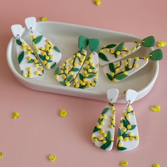 Boucles d’oreilles | Mimosa