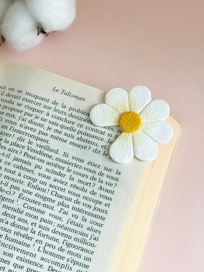 Marque-page en fleurs
