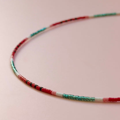 Collier Pastèque gourmande